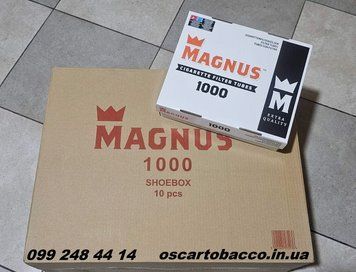 Гільзи для набивання сигарет тютюном MAGNUS 10 000 шт (10 блоків по 1000 шт) MAG1000 фото
