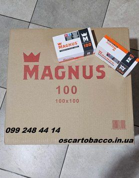 Ящик сигаретних гільз для тютюну MAGNUS 100блоків по 100 шт MAG100 фото