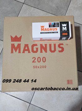 Ящик сигаретних гільз для тютюну MAGNUS 50 блоків по 200 шт MAG200 фото